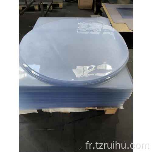 Chaise de bureau Mat de sol en plastique